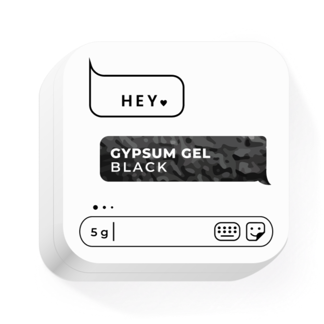 HEYLOVE Gypsum Gel Black, 5g