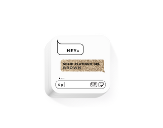 HEYLOVE Solid Platinum Gel. Brown