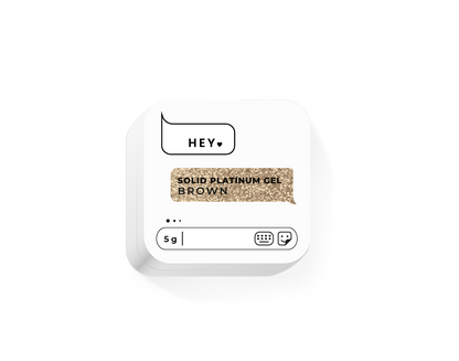 HEYLOVE Solid Platinum Gel. Brown