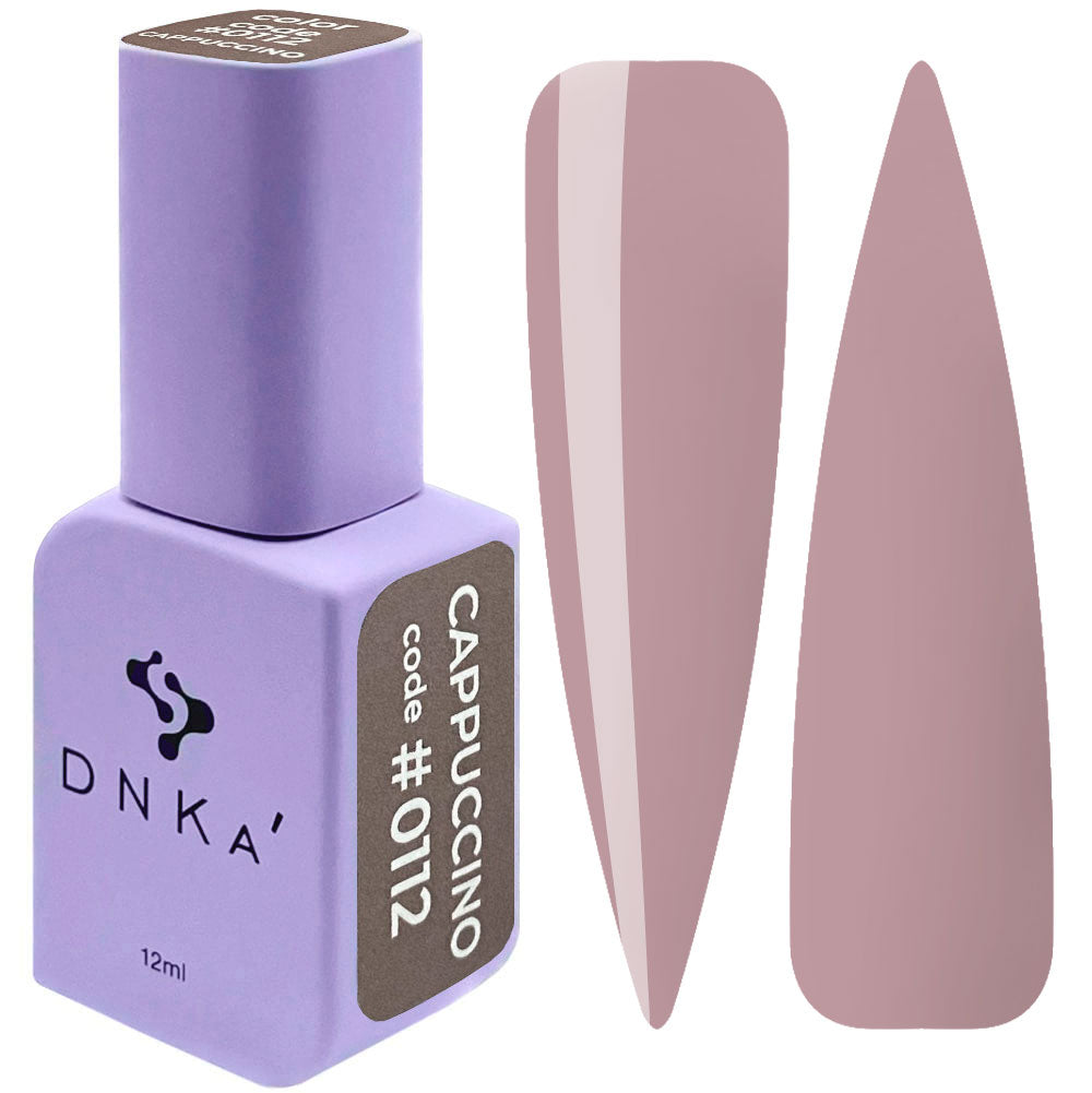 Esmaltes semipermanentes DNKa' #0112 Cappuccino. 12 ml.