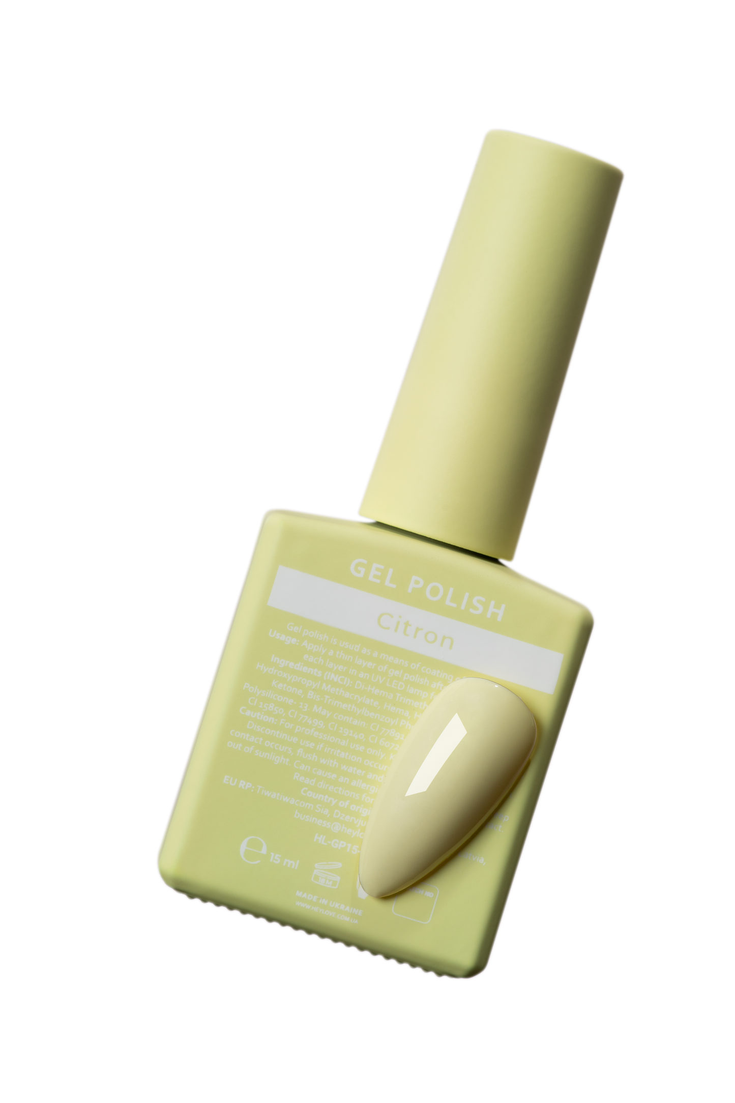 HEYLOVE Esmalte Semipermanente «Citron»