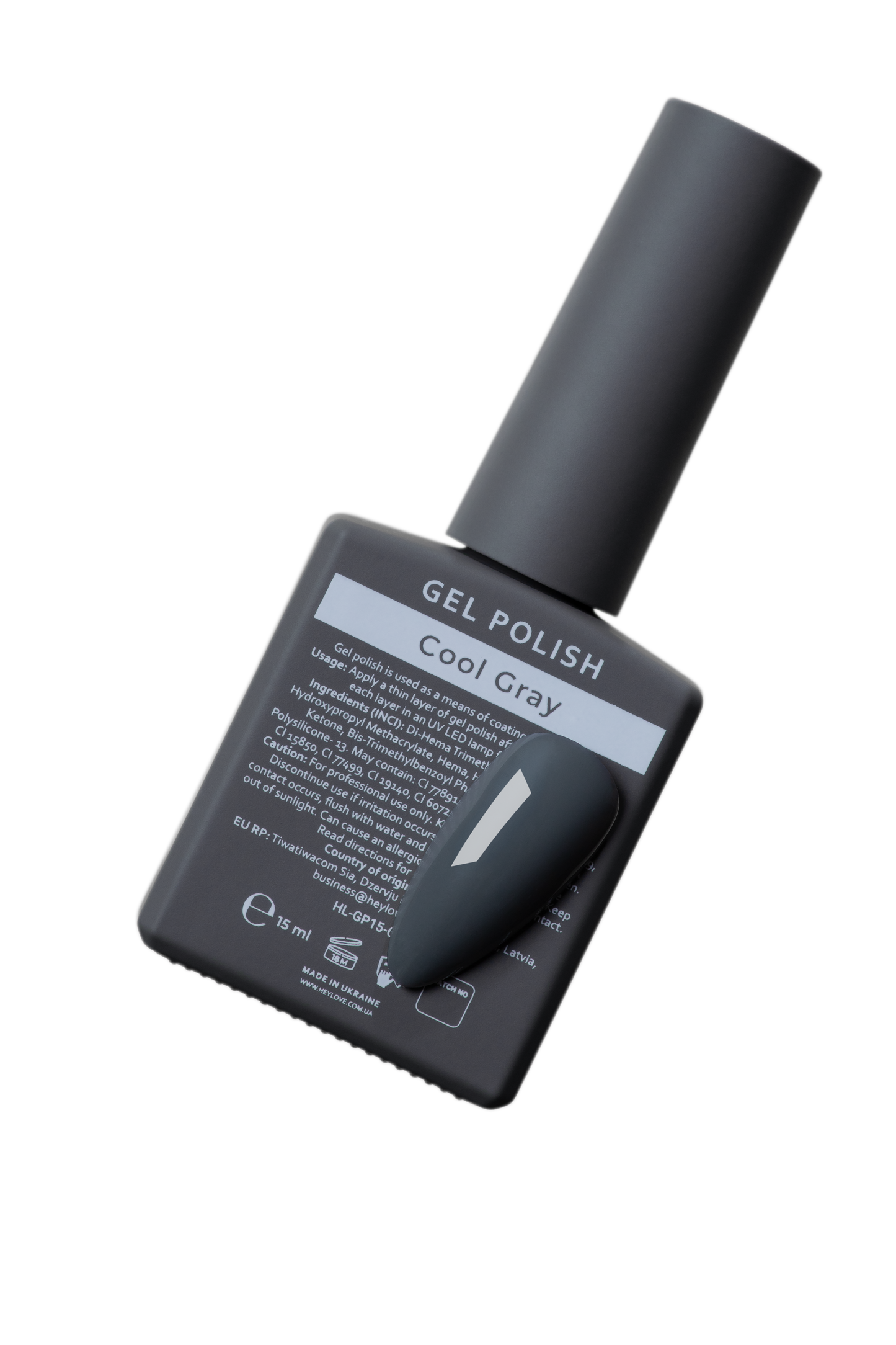HEYLOVE Esmalte Semipermanente «Cool Gray»
