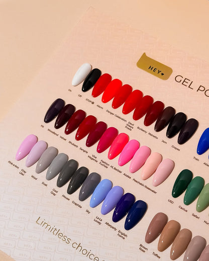 HEYLOVE BOX Semi-permanent nail polishes · 66 colors