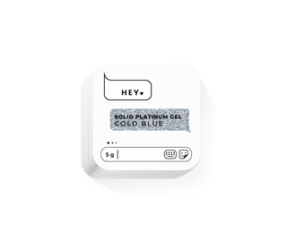 HEYLOVE Solid Platinum Gel. Cold Blue