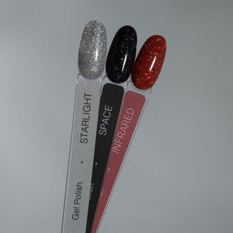 HEYLOVE Esmalte Semipermanente reflectante INFRARED. Rojo