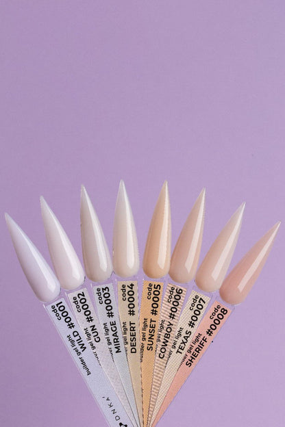 Gel de construction DNKa™. N° 0001 Light Wild