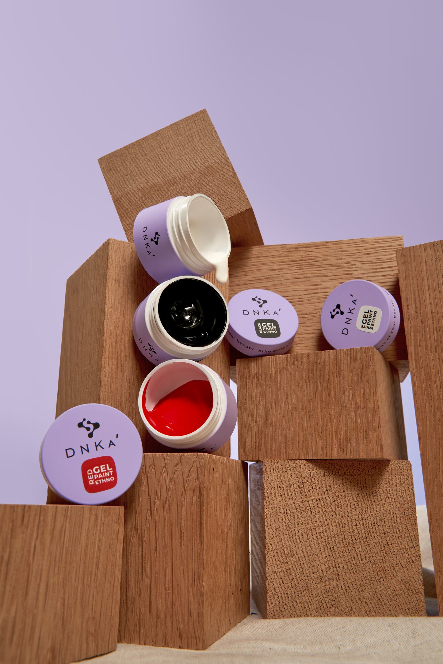 DNKa™ Gel Paint Ethno. Blanco