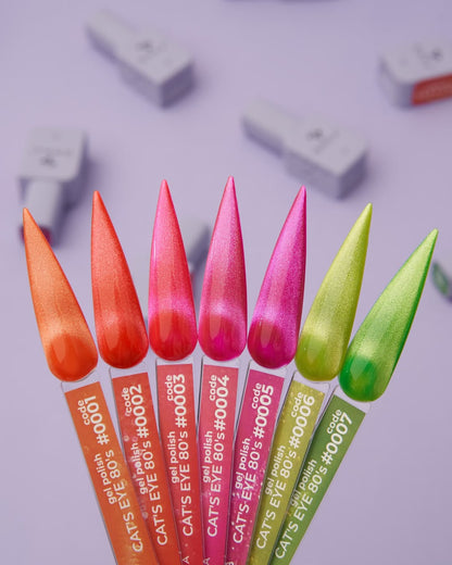 Kit DNKa™ · Vernis gel · Collection Cat's Eye années 80