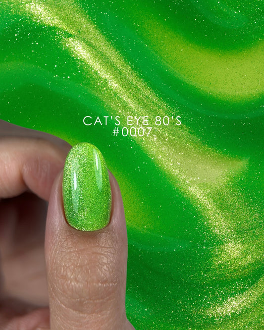 DNKa™ Esmalte semipermanente 80`s Cat Eye #0007