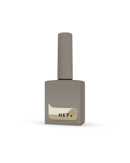 HEYLOVE DEMURE reflective semi-permanent nail polish. Grey