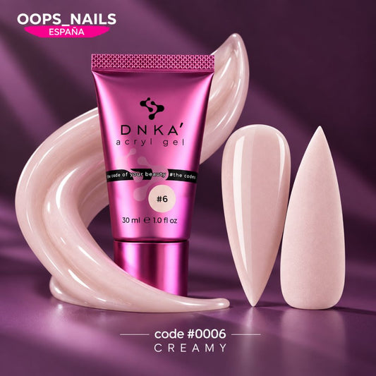 DNKa™ Acryl Gel. #0006 Creamy