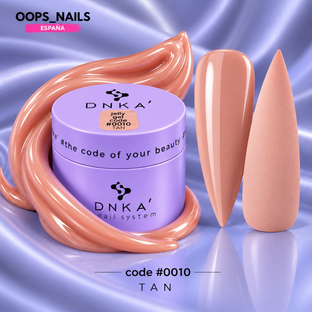 DNKa Jelly Gel. TAN #0010 Deep Dark Nude