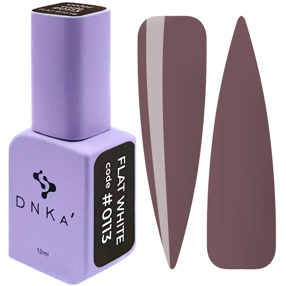 Esmaltes semipermanentes DNKa' #0113 Flat White. 12 ml.