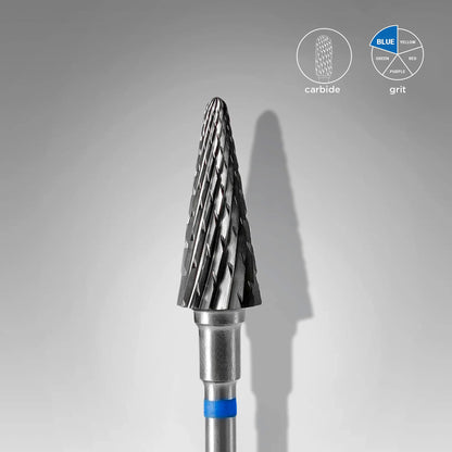 Carbide cone end mill. Blue, 6mm. FT71B060/14 