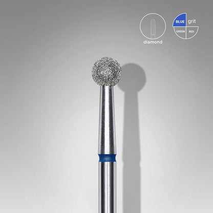 Ball diamond milling cutter. Blue, 4mm. FA01B040 
