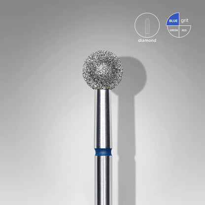 Fraise boule diamantée. Bleue, 5 mm. FA01B050