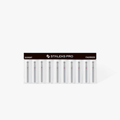 Diamond ball bur. Red, 3.5mm. FA01R035 