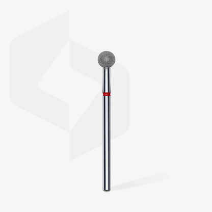 Diamond ball bur. Red, 5mm. FA01R050 