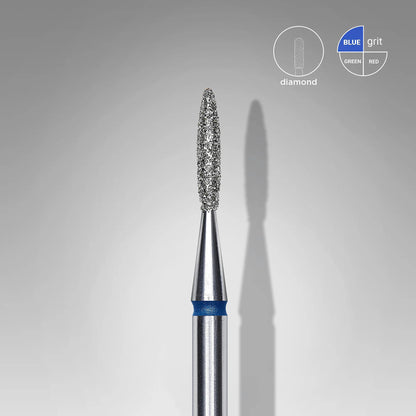 Flame diamond bur. Blue, 1.6mm. FA11B016/8 