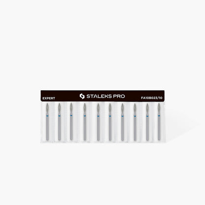 Flame diamond bur. Blue, 2.3mm. FA10B023/10 