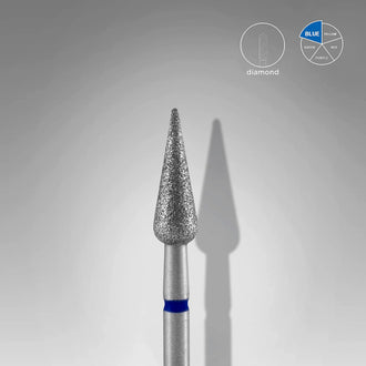 Fresa de diamante Pera. Azul, 5mm. FA100B050/12