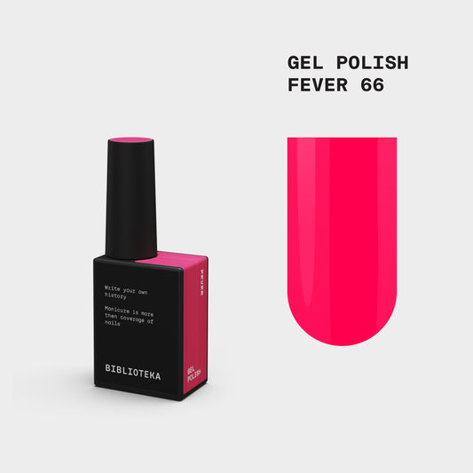 BIBLIOTEKA Gel Polish Nº66 FEVER