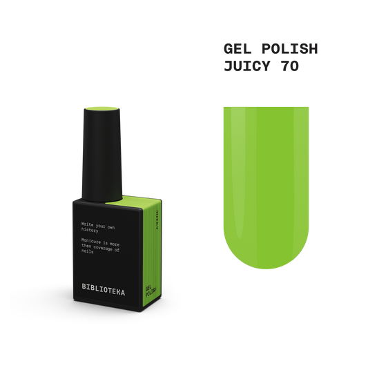 BIBLIOTEKA Gel Polish Nº70 JUICY