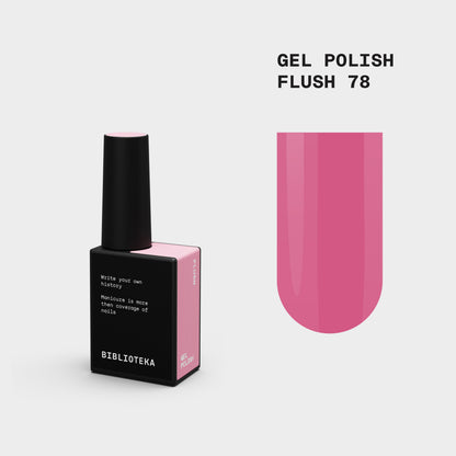 BIBLIOTEKA Gel Polish Nº78 FLUSH