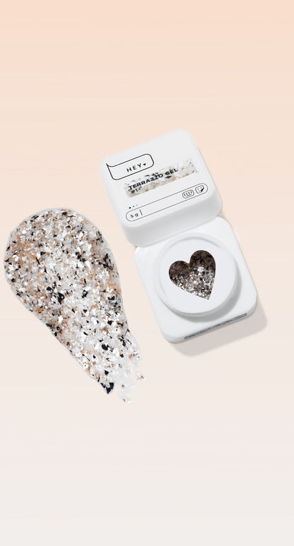 Gel Terrazzo HEYLOVE, n° 1, 5 g