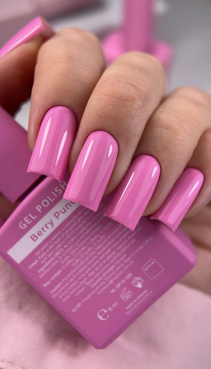 HEYLOVE "Berry Punch" Semi-Permanent Nail Polish