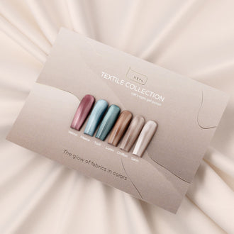 Kit · HEYLOVE · Gel Polish Cat's Eye · TEXTILE colección