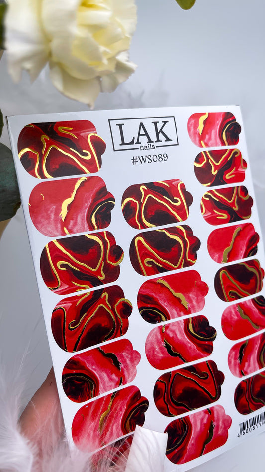Lak Slider Wraps Stickers WS089