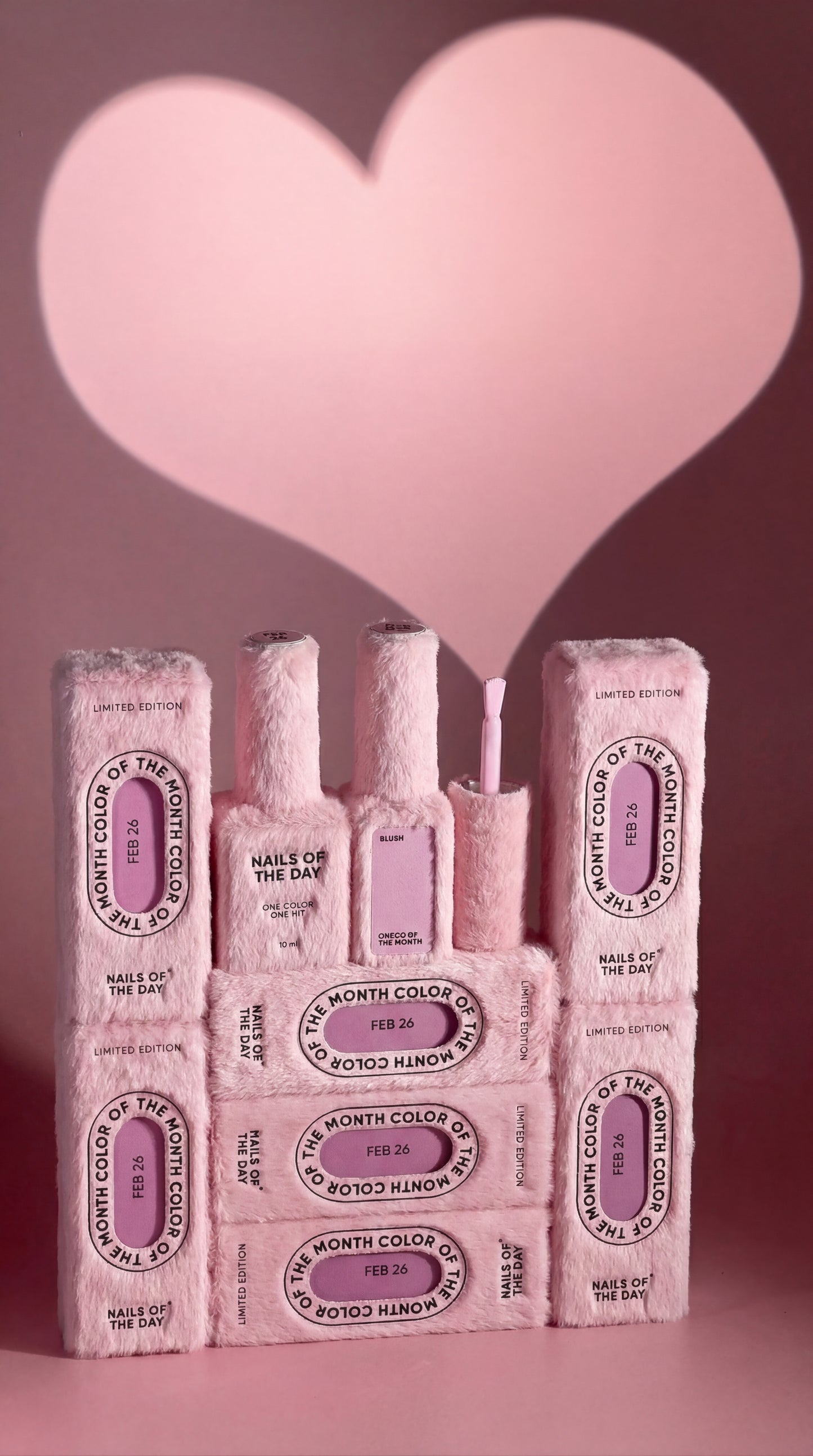 NAILSOFTHEDAY Color of the month Febrero 2026 Blush