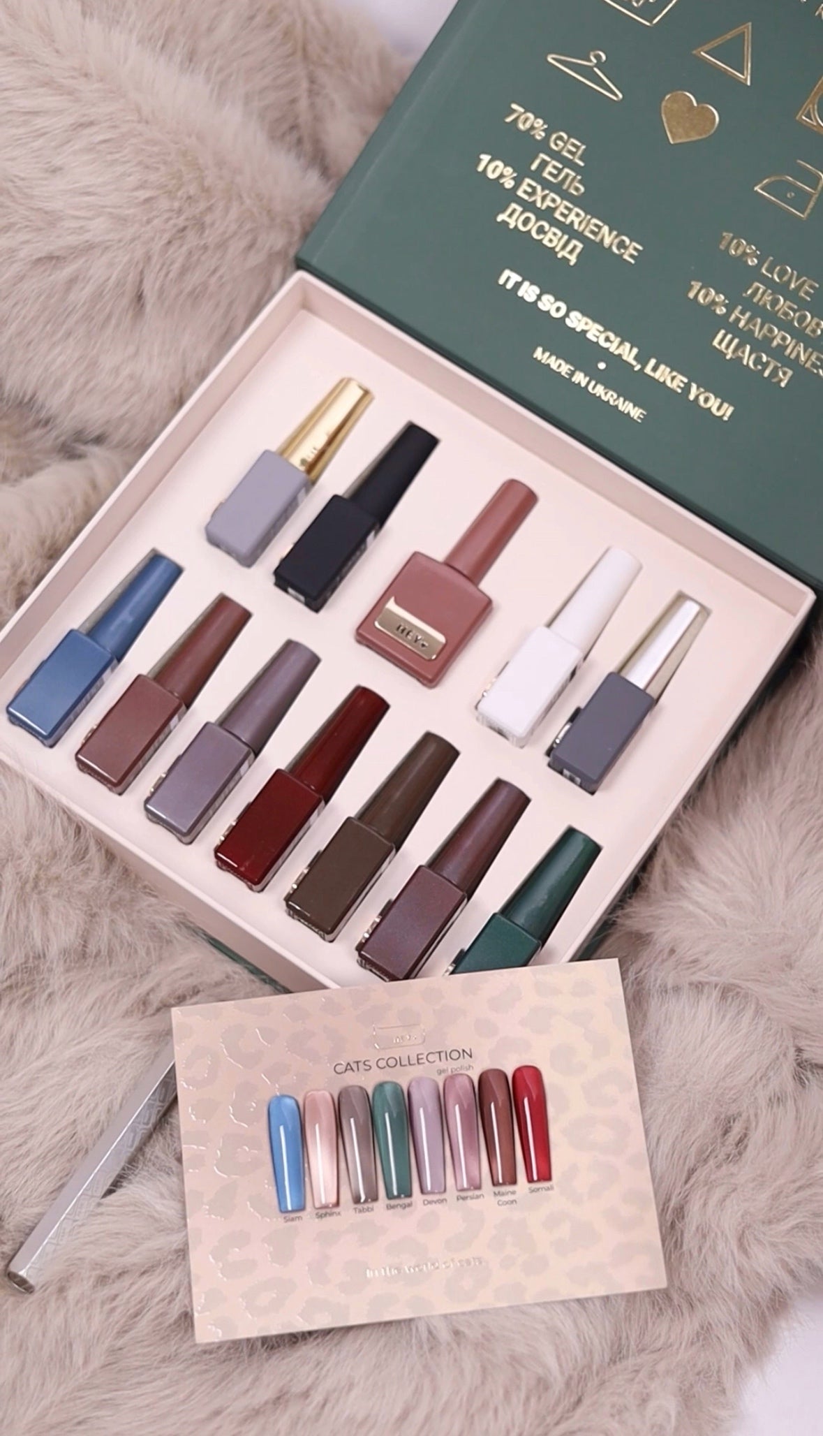 HEYLOVE Esmalte Semipermanente Cat's Eye DEVON
