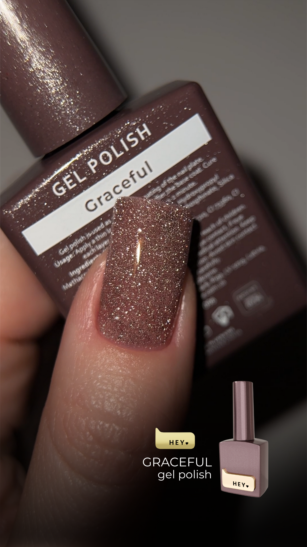 HEYLOVE Esmalte Semipermanente reflectante GRACEFUL