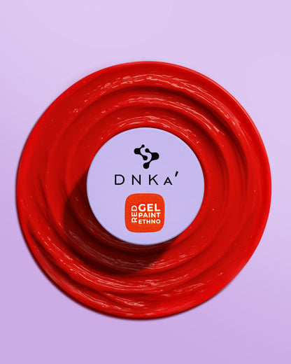 Peinture gel DNKa™ Ethno. Rouge
