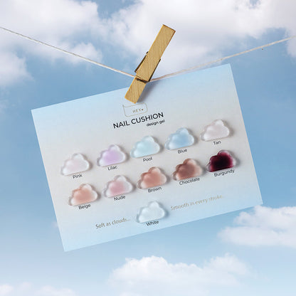 Kit · HEYLOVE · Nail Cushion Set «White», 6 uds.