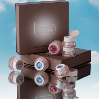 Kit · HEYLOVE · Nail Cushion Set «Brown», 6 uds.