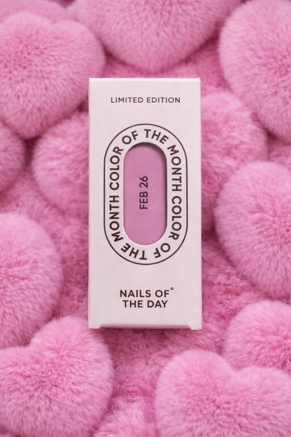 NAILSOFTHEDAY Color of the month Febrero 2026 Blush