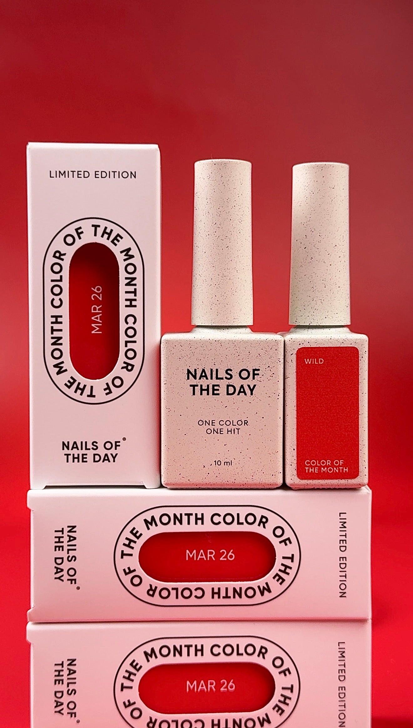 NAILSOFTHEDAY Color of the month Marzo 2026 Wild
