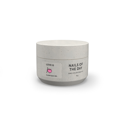 ONGLES QUI SONT JOUR Gel Transparent Love est