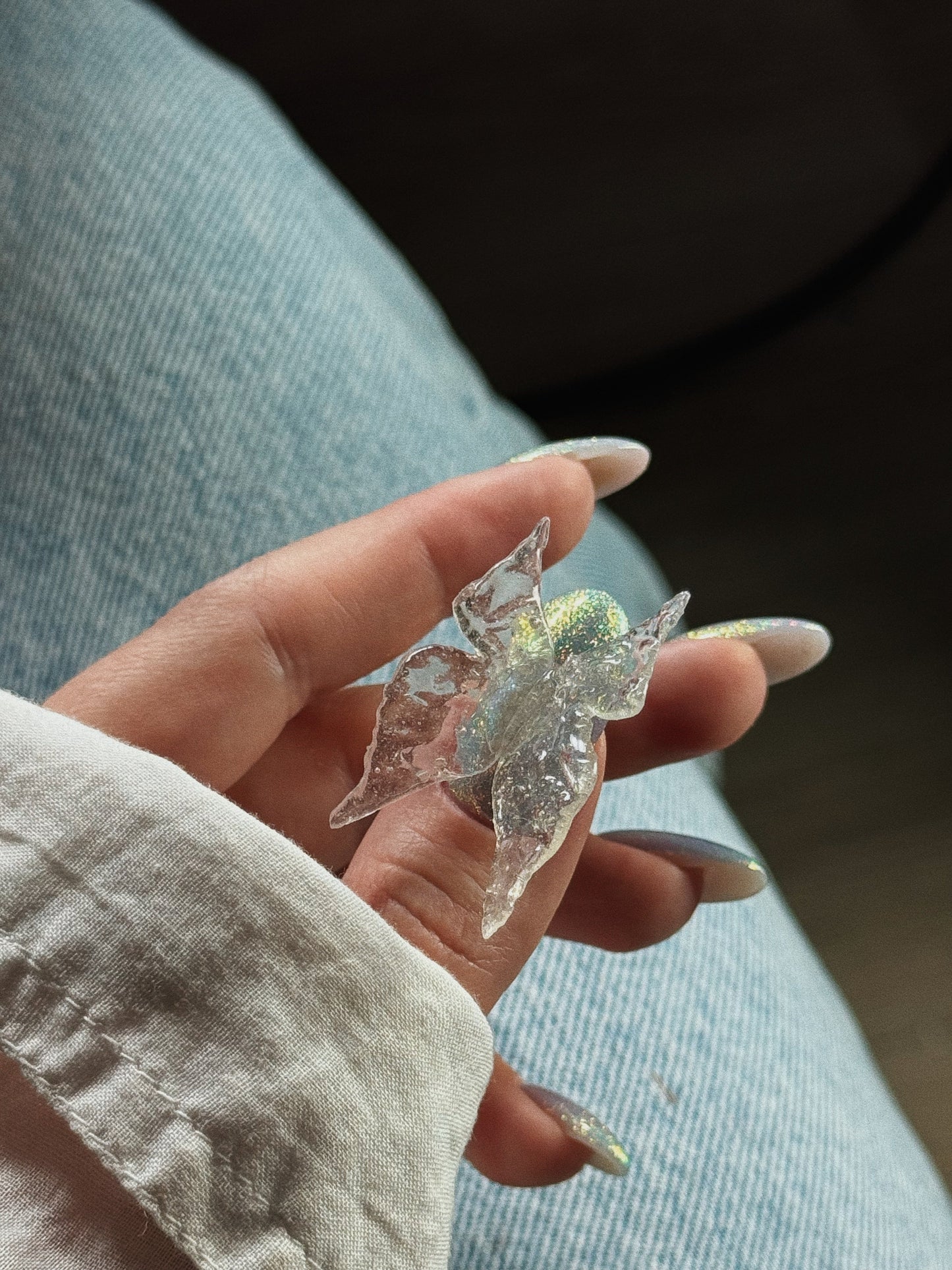 NAILSOFTHEDAY Gel Clear Love is