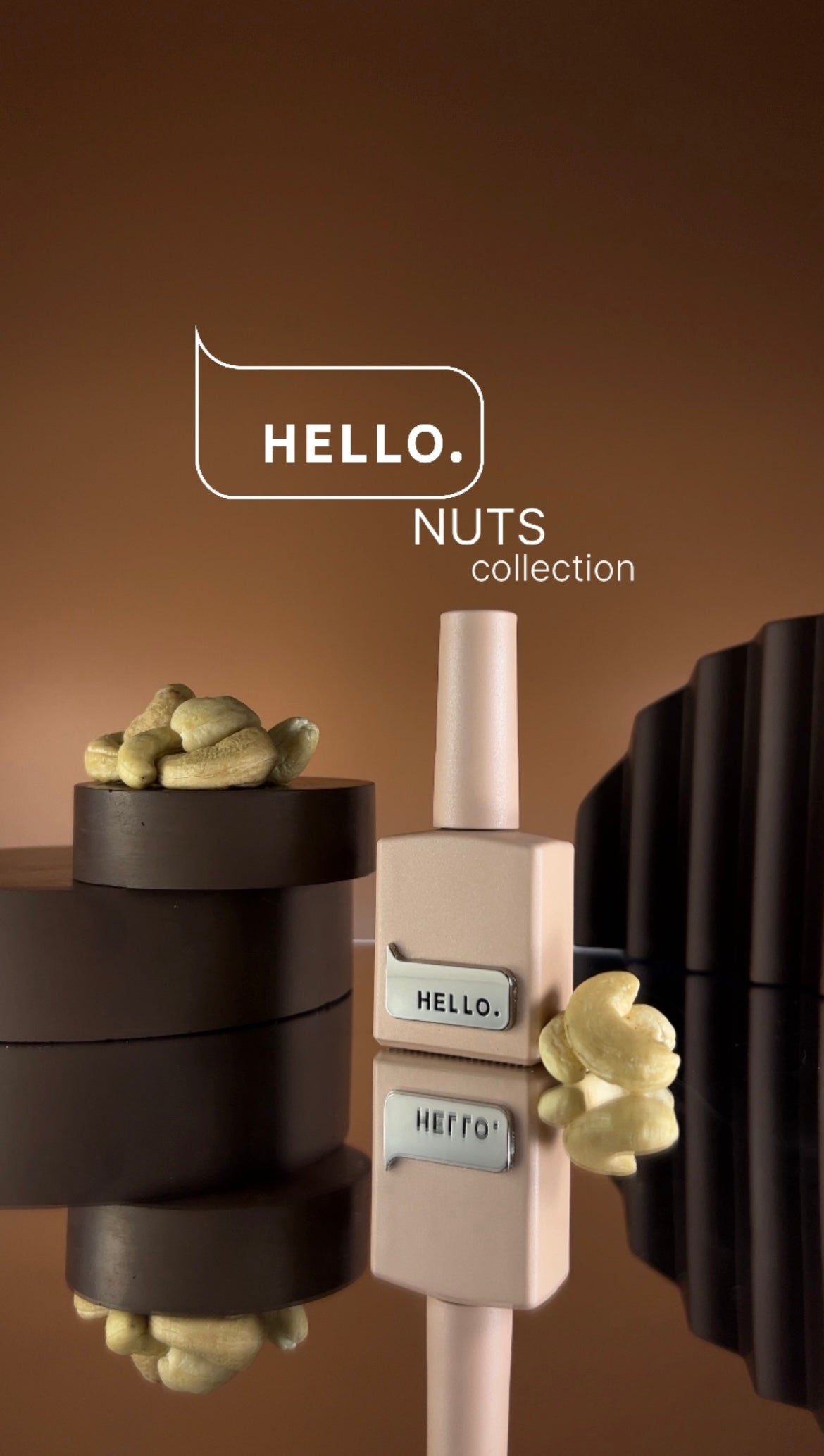 HELLO Tint base NUTMEG. Nuts colección