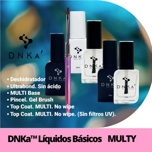 Kit · DNKa™ · MULTI · Líquidos Básicos 12ml.