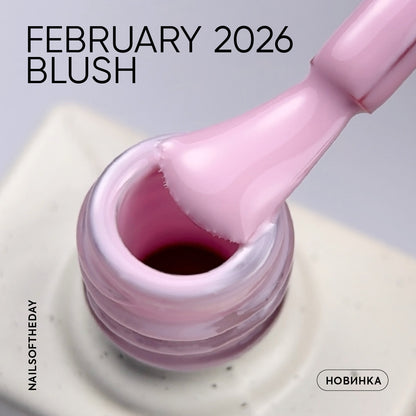 NAILSOFTHEDAY Color of the month Febrero 2026 Blush