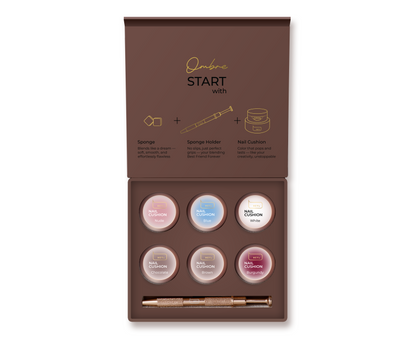Kit · HEYLOVE · Nail Cushion Set «Brown», 6 uds.