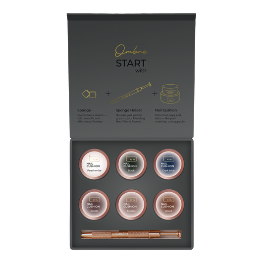 Kit · HEYLOVE · Nail Cushion Set «Graphite», 6 uds. - image 1