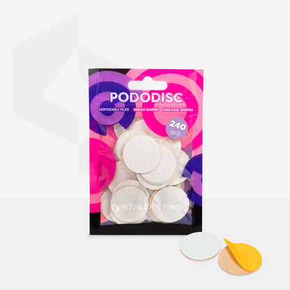 Disposable foam-free refills for Podo Disc. 50 units.