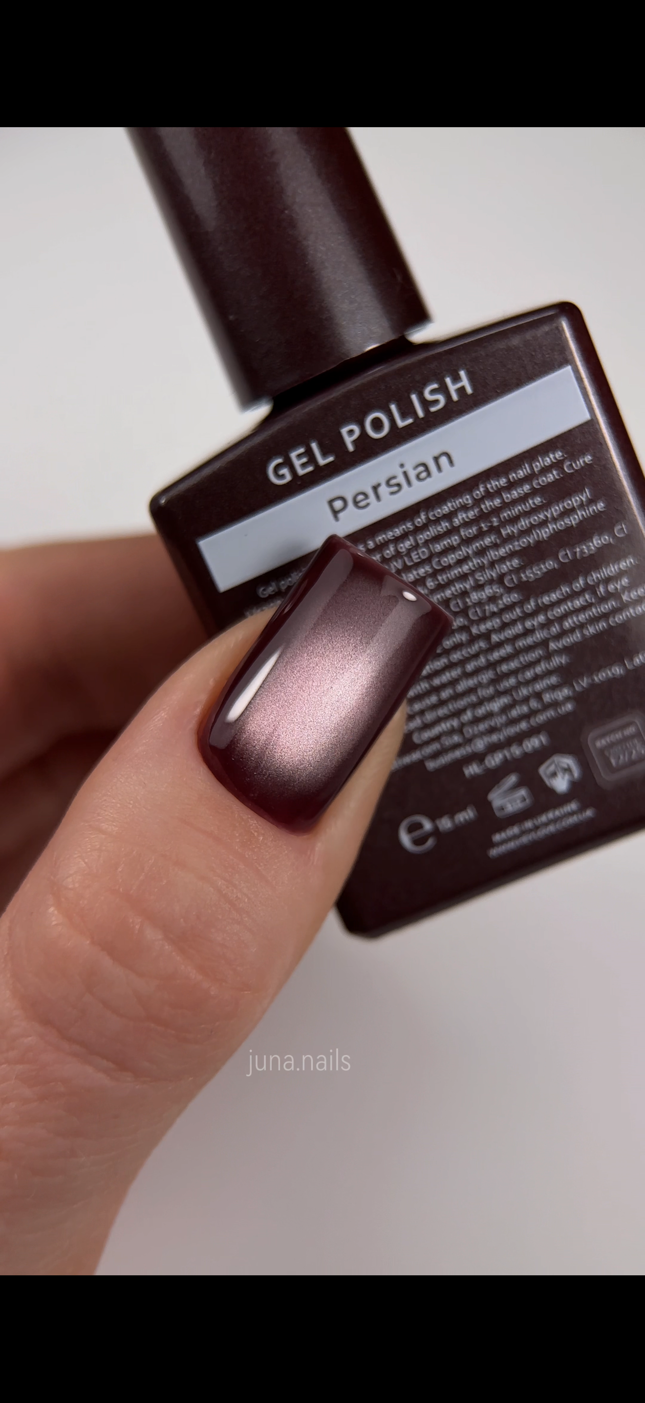 Vernis semi-permanent œil de chat HEYLOVE PERSIAN