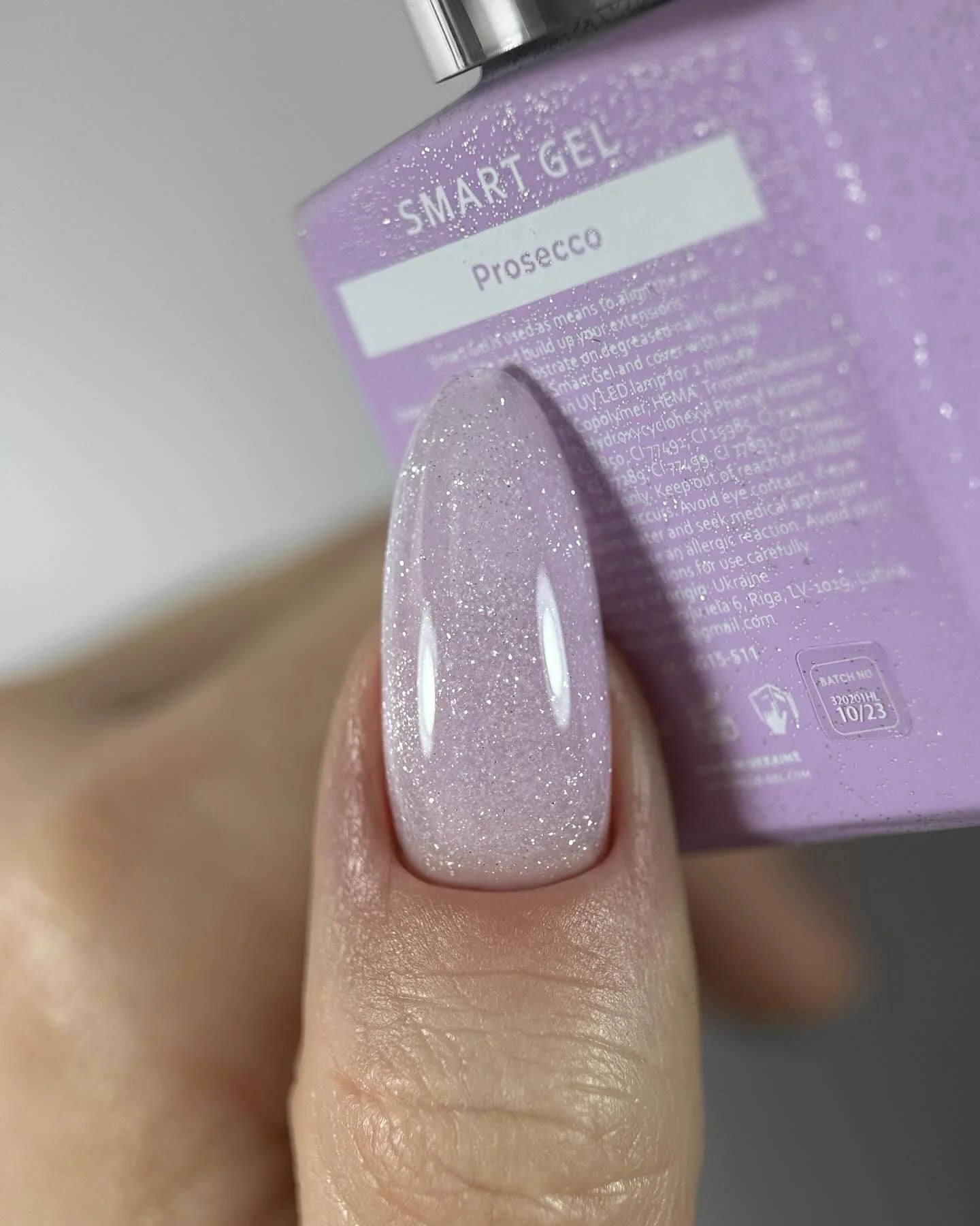 Kit HEYLOVE · Smart Gel Base con purpurinas · SPARKLING colección